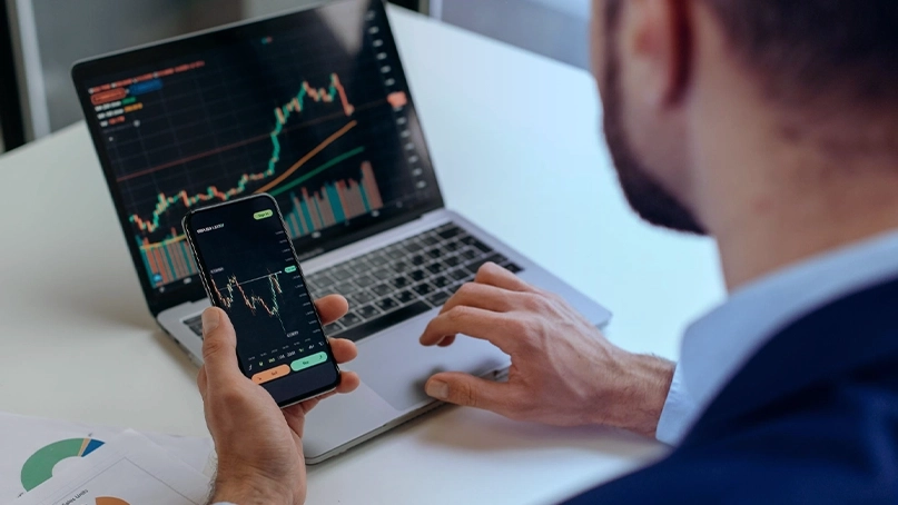 Panel de control de trading de Nexo Valtrion